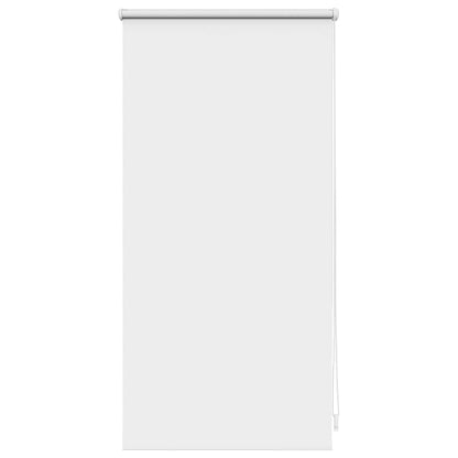vidaXL Roller Blind Blackout 44,4x100 cm Fabric Width 40 cm White