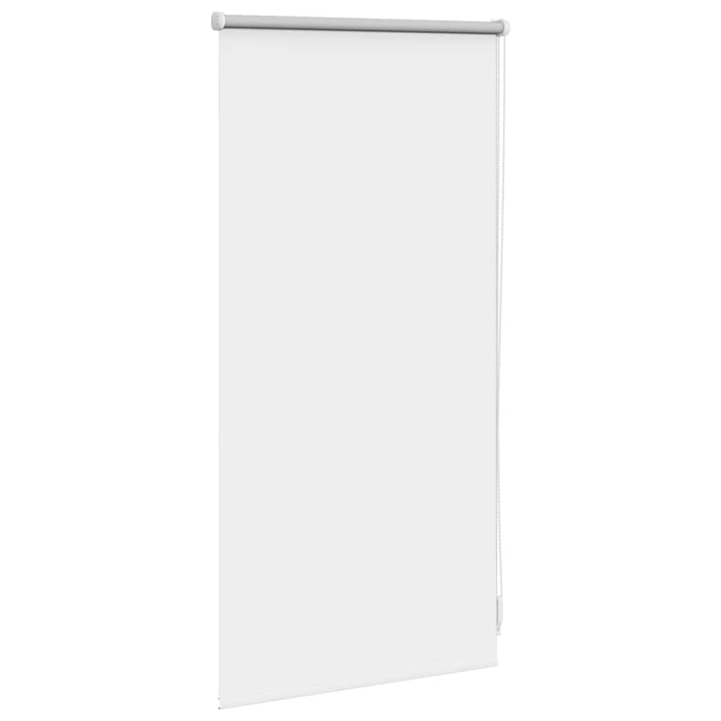 vidaXL Roller Blind Blackout 44,4x100 cm Fabric Width 40 cm White