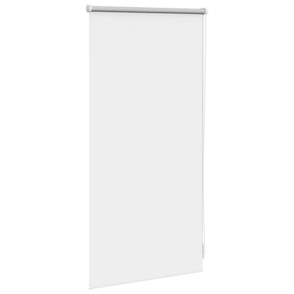 vidaXL Roller Blind Blackout 44,4x100 cm Fabric Width 40 cm White