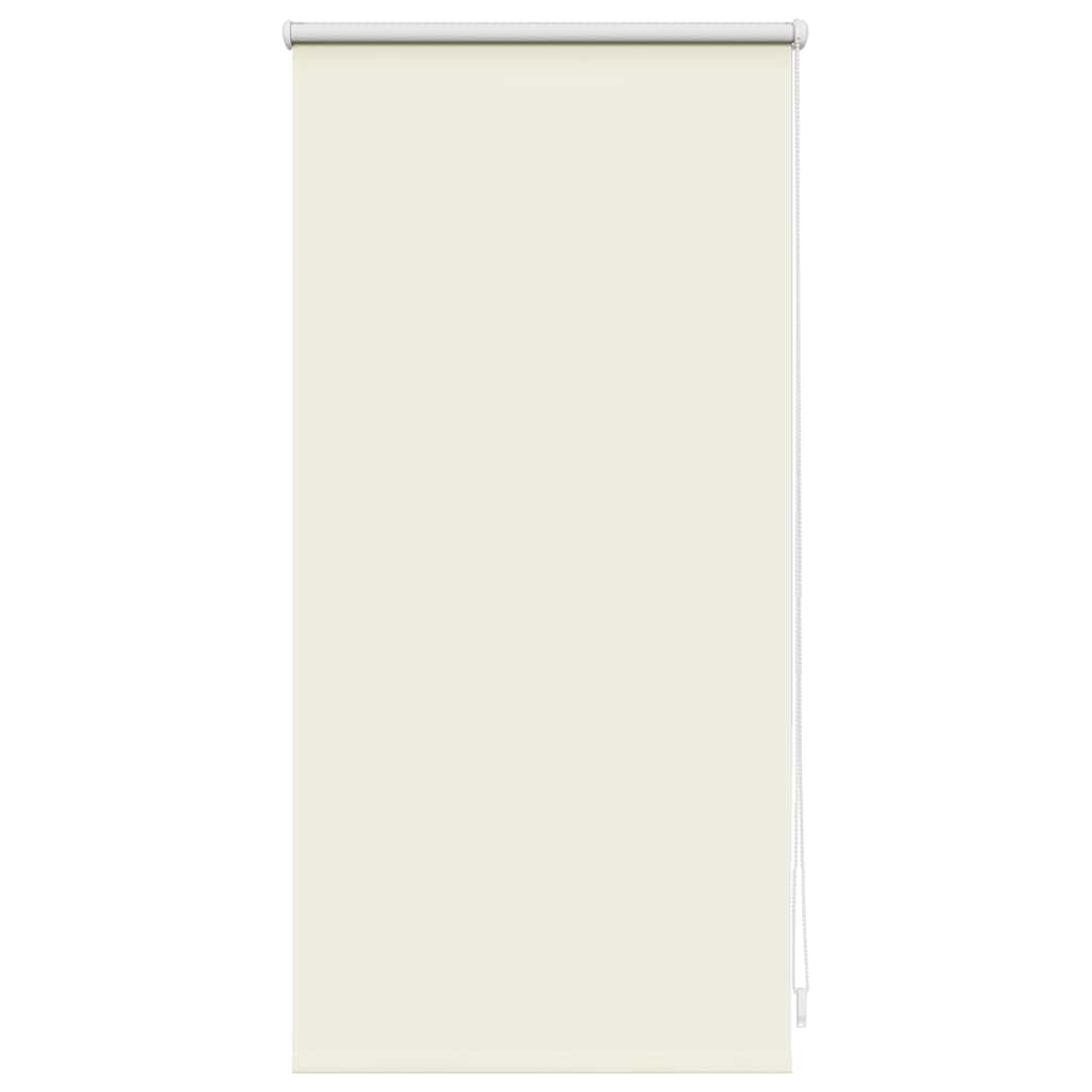 vidaXL Roller Blind Blackout 44,4x100 cm Fabric Width 40 cm Off White