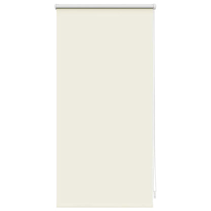 vidaXL Roller Blind Blackout 44,4x100 cm Fabric Width 40 cm Off White