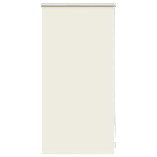 vidaXL Roller Blind Blackout 44,4x100 cm Fabric Width 40 cm Off White