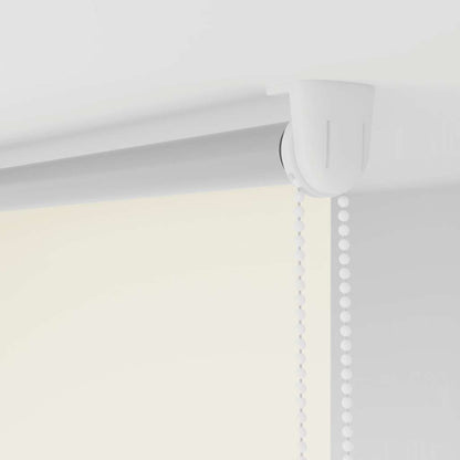vidaXL Roller Blind Blackout 44,4x100 cm Fabric Width 40 cm Off White