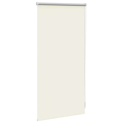 vidaXL Roller Blind Blackout 44,4x100 cm Fabric Width 40 cm Off White