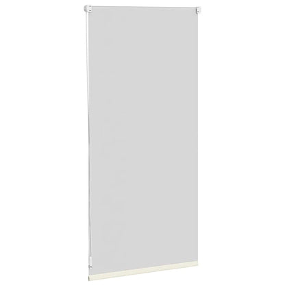 vidaXL Roller Blind Blackout 44,4x100 cm Fabric Width 40 cm Off White