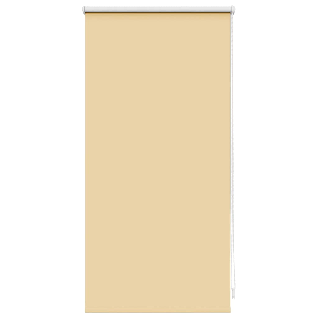 vidaXL Roller Blind Blackout 44.4x100 cm Fabric Width 40 cm Beige
