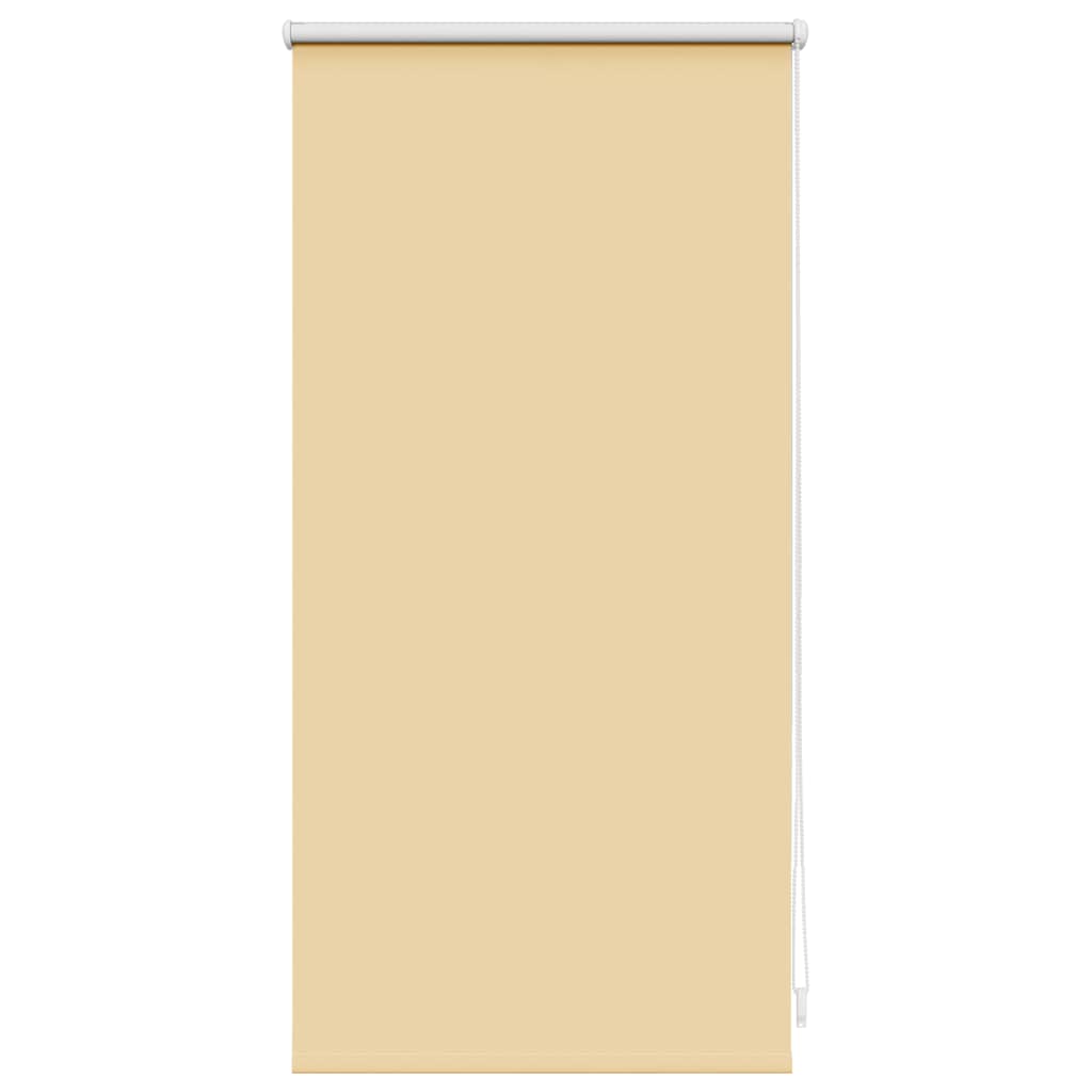 vidaXL Roller Blind Blackout 44,4x100 cm Fabric Width 40 cm Beige