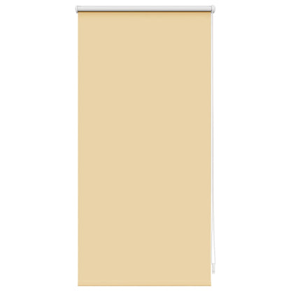 vidaXL Roller Blind Blackout 44,4x100 cm Fabric Width 40 cm Beige