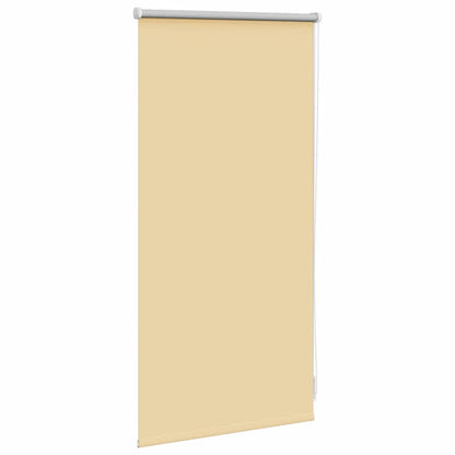 vidaXL Roller Blind Blackout 44,4x100 cm Fabric Width 40 cm Beige