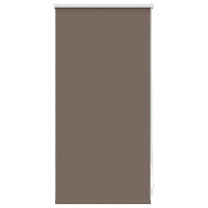 vidaXL Roller Blind Blackout 44.4x100 cm Fabric Width 40 cm Coffee