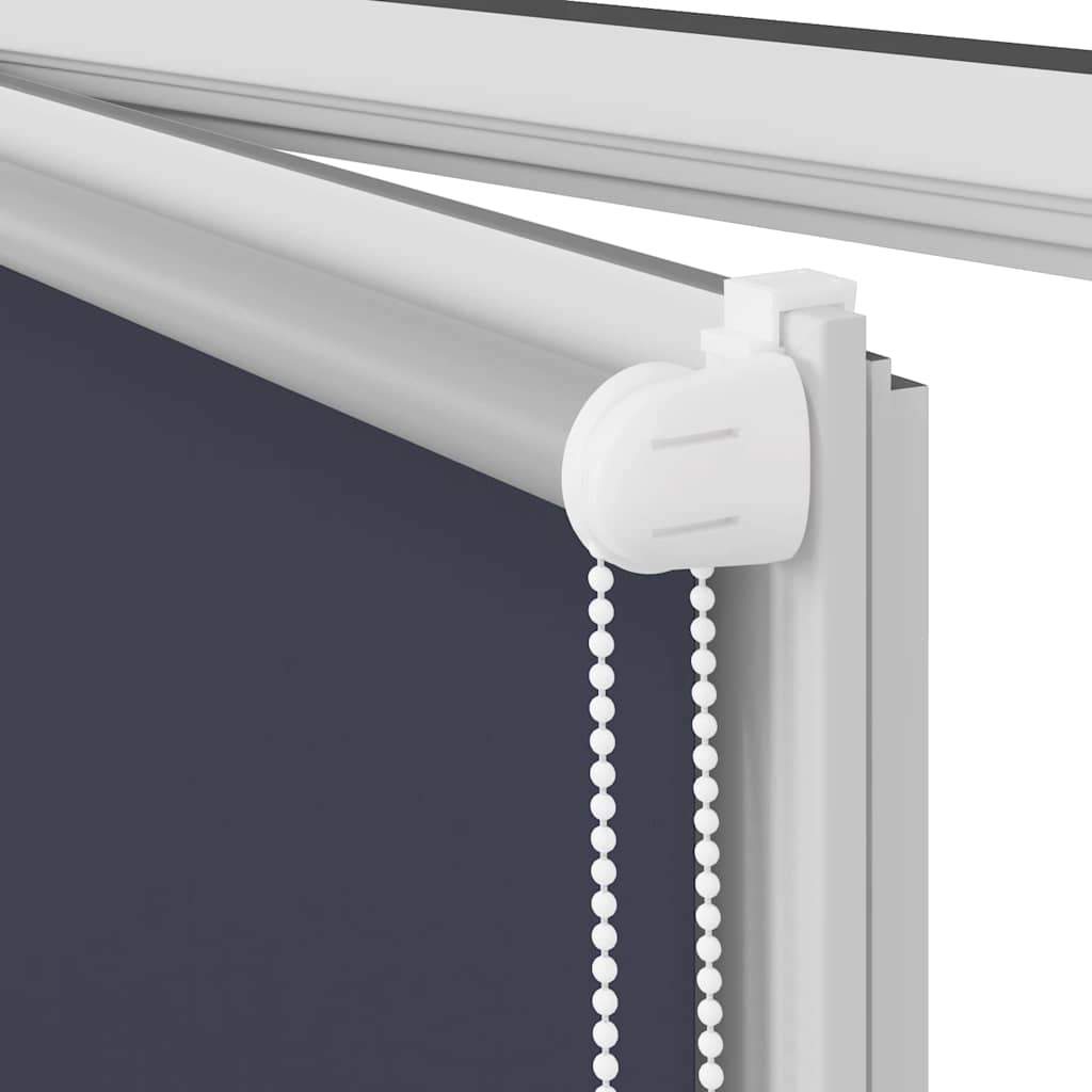 vidaXL Roller Blind Blackout 44.4x100 cm Width 40 cm Marine / Blue