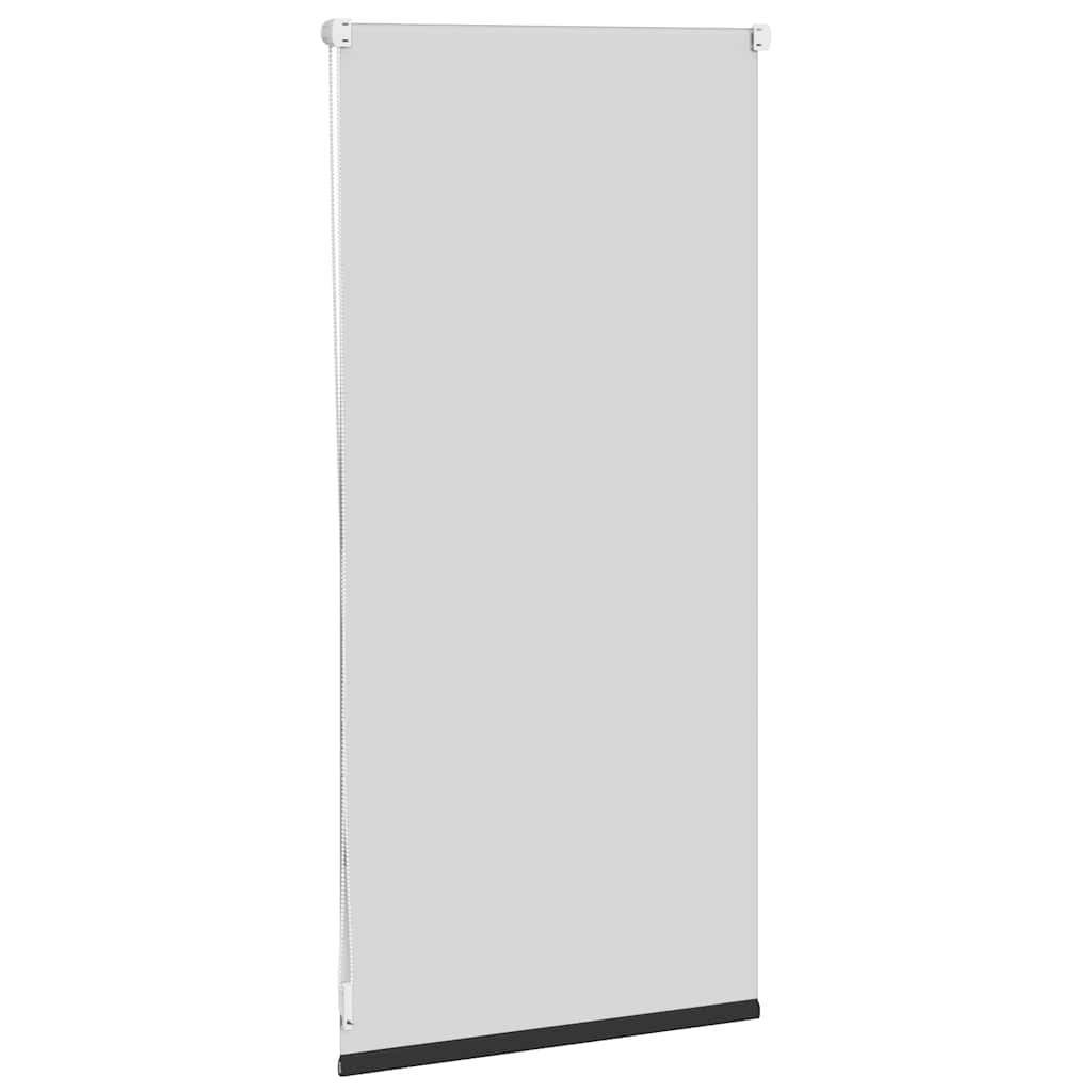 vidaXL Roller Blind Blackout 44,4x100 cm Fabric Width 40 cm Black