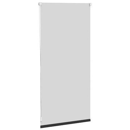 vidaXL Roller Blind Blackout 44,4x100 cm Fabric Width 40 cm Black