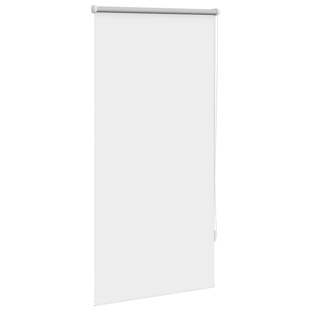 vidaXL Roller Blind Blackout 64,4x120 cm Fabric Width 60 cm White