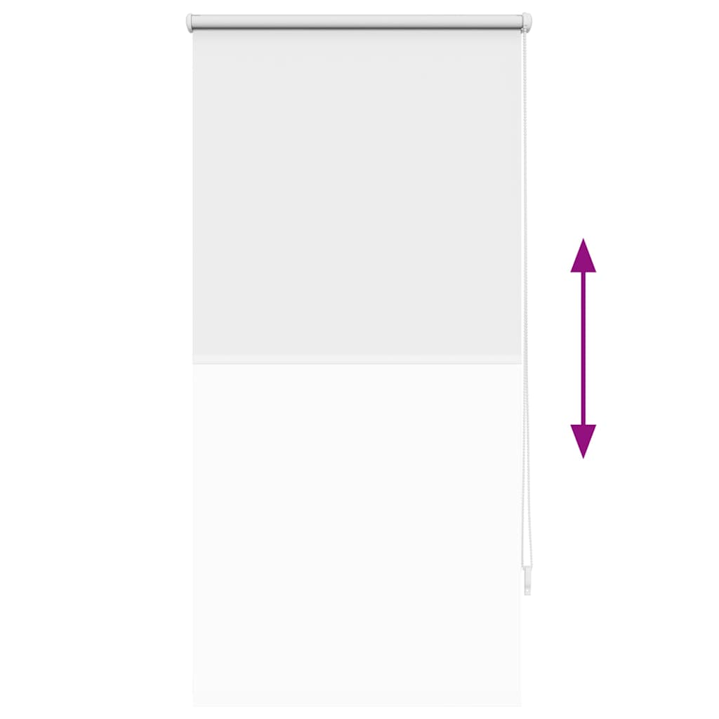 vidaXL Roller Blind Blackout 64.4x120 cm Fabric Width 60 cm White