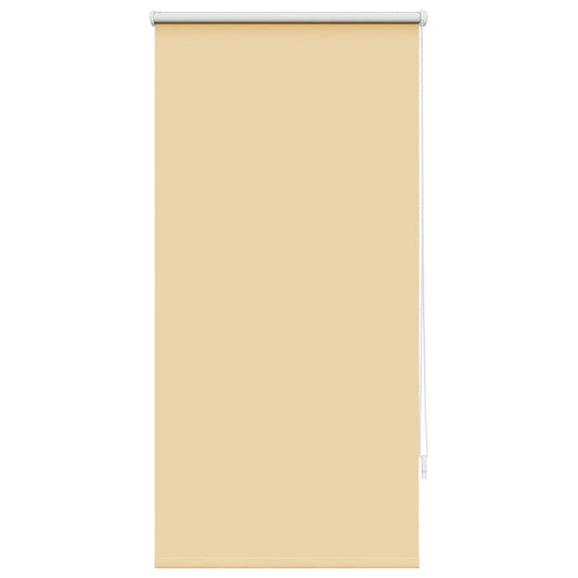 vidaXL Roller Blind Blackout 64.4x120 cm Fabric Width 60 cm Beige