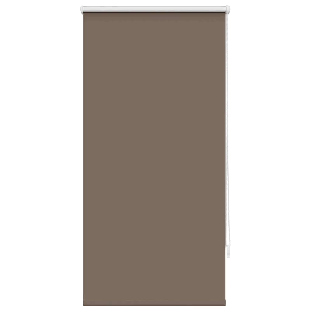 vidaXL Roller Blind Blackout 64,4x120 cm Fabric Width 60 cm Coffee