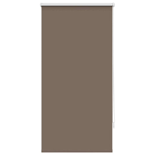 vidaXL Roller Blind Blackout 64,4x120 cm Fabric Width 60 cm Coffee
