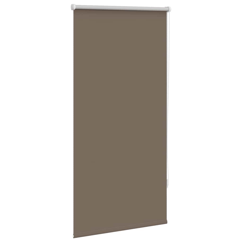 vidaXL Roller Blind Blackout 64,4x120 cm Fabric Width 60 cm Coffee