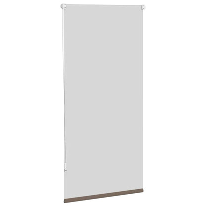 vidaXL Roller Blind Blackout 64.4x120 cm Fabric Width 60 cm Coffee