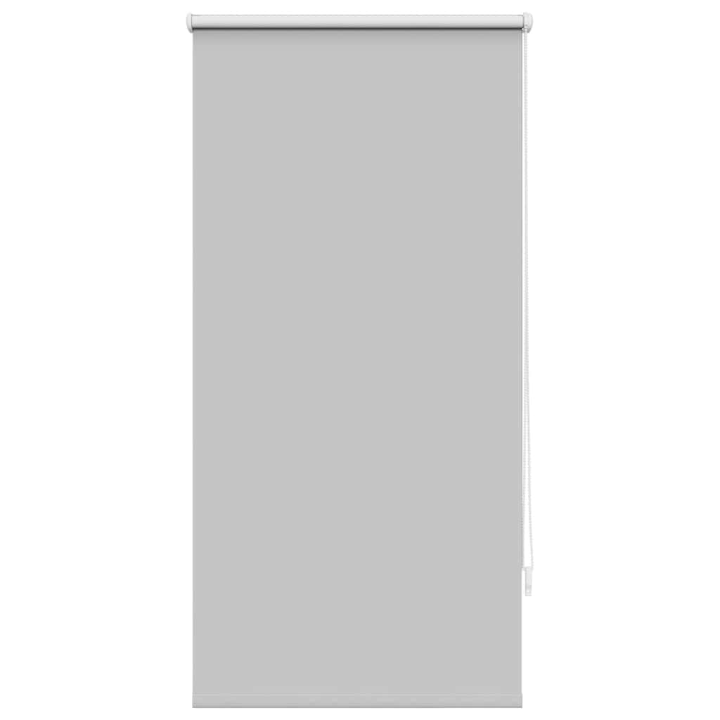 vidaXL Roller Blind Blackout 64,4x120 cm Fabric Width 60 cm Grey