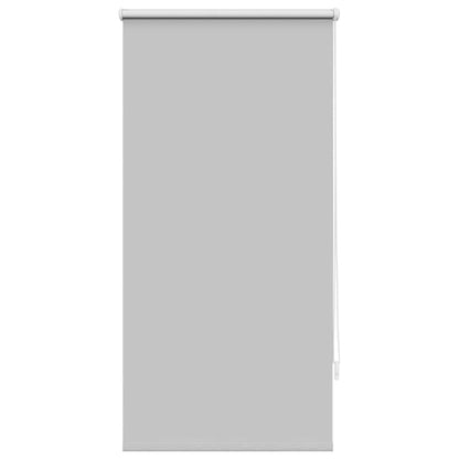 vidaXL Roller Blind Blackout 64,4x120 cm Fabric Width 60 cm Grey