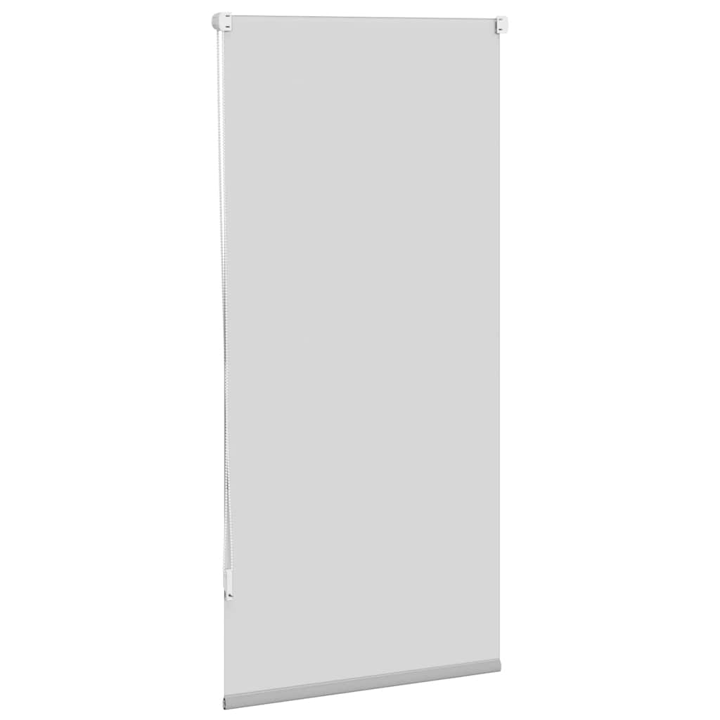 vidaXL Roller Blind Blackout 64,4x120 cm Fabric Width 60 cm Grey