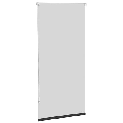 vidaXL Roller Blind Blackout 64,4x120 cm Fabric Width 60 cm Black