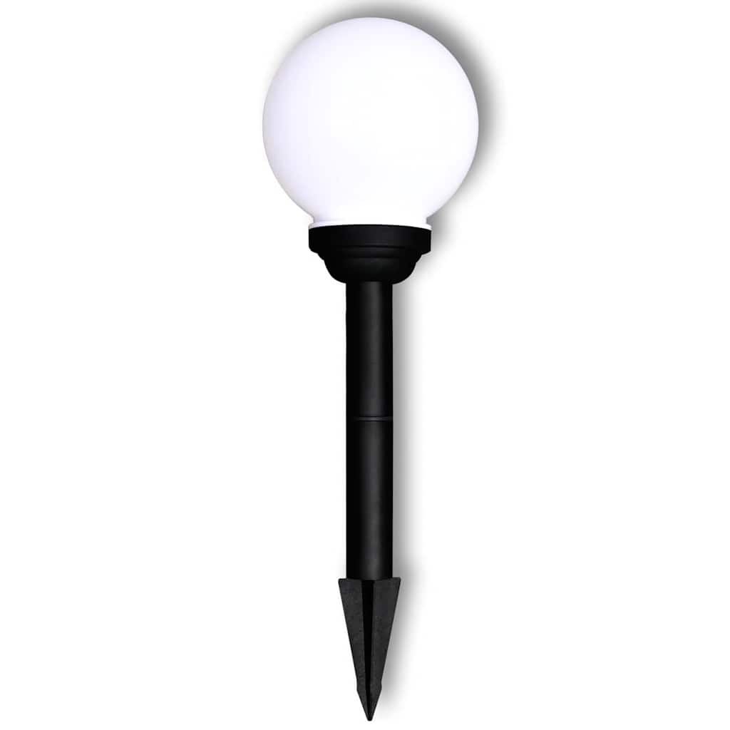 vidaXL Outdoor Pathway Lamps 4 pcs LED 15 cm with Ground Spike