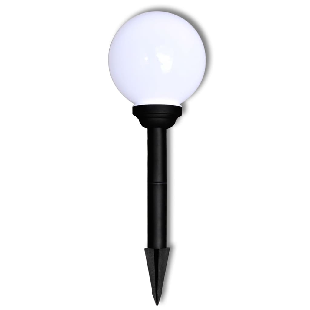 vidaXL Outdoor Pathway Lamps 3 pcs LED 20 cm with Ground Spike