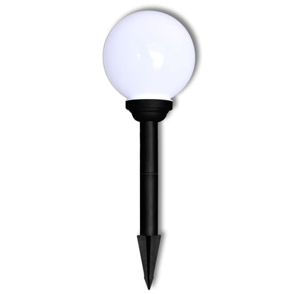 vidaXL Outdoor Pathway Lamps 3 pcs LED 20 cm with Ground Spike
