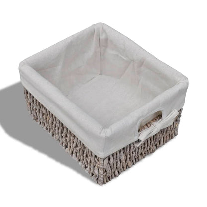 vidaXL Cabinet | Brown | Paulownia wood, Cotton, Polyester | Small