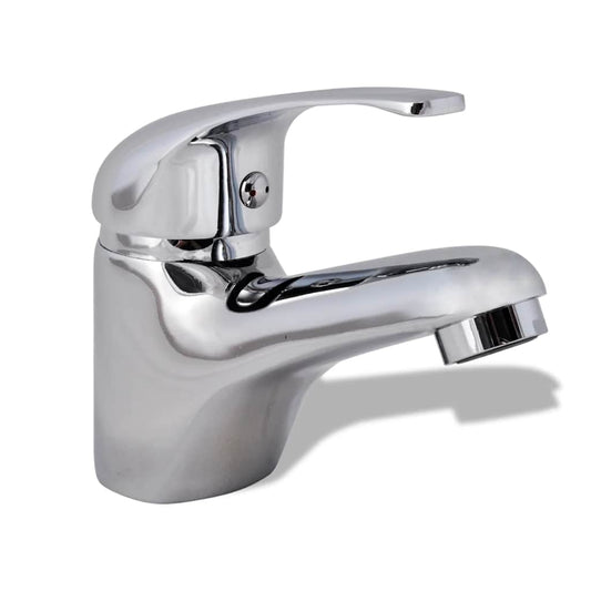 140829 vidaXL Basin Mixer Tap Chrome