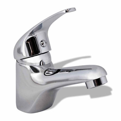 140829 vidaXL Basin Mixer Tap Chrome