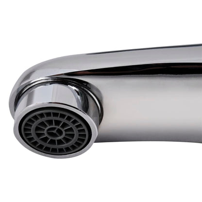 vidaXL Basin Mixer Tap Chrome