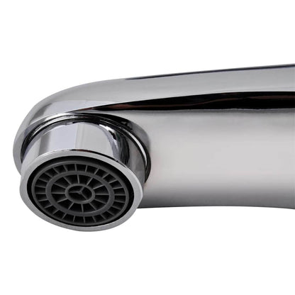 140829 vidaXL Basin Mixer Tap Chrome
