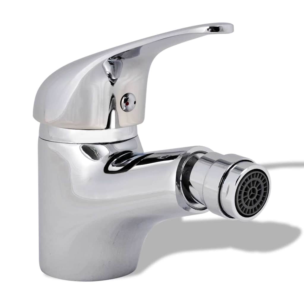 140830 vidaXL Bathroom Bidet Mixer Tap Chrome