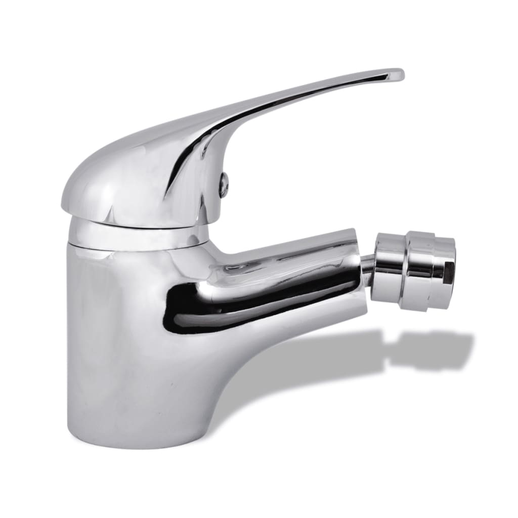 vidaXL Bathroom Bidet Mixer Tap Chrome