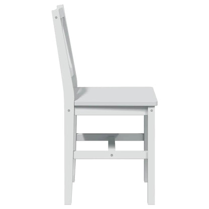 vidaXL 5 Piece Dining Set White