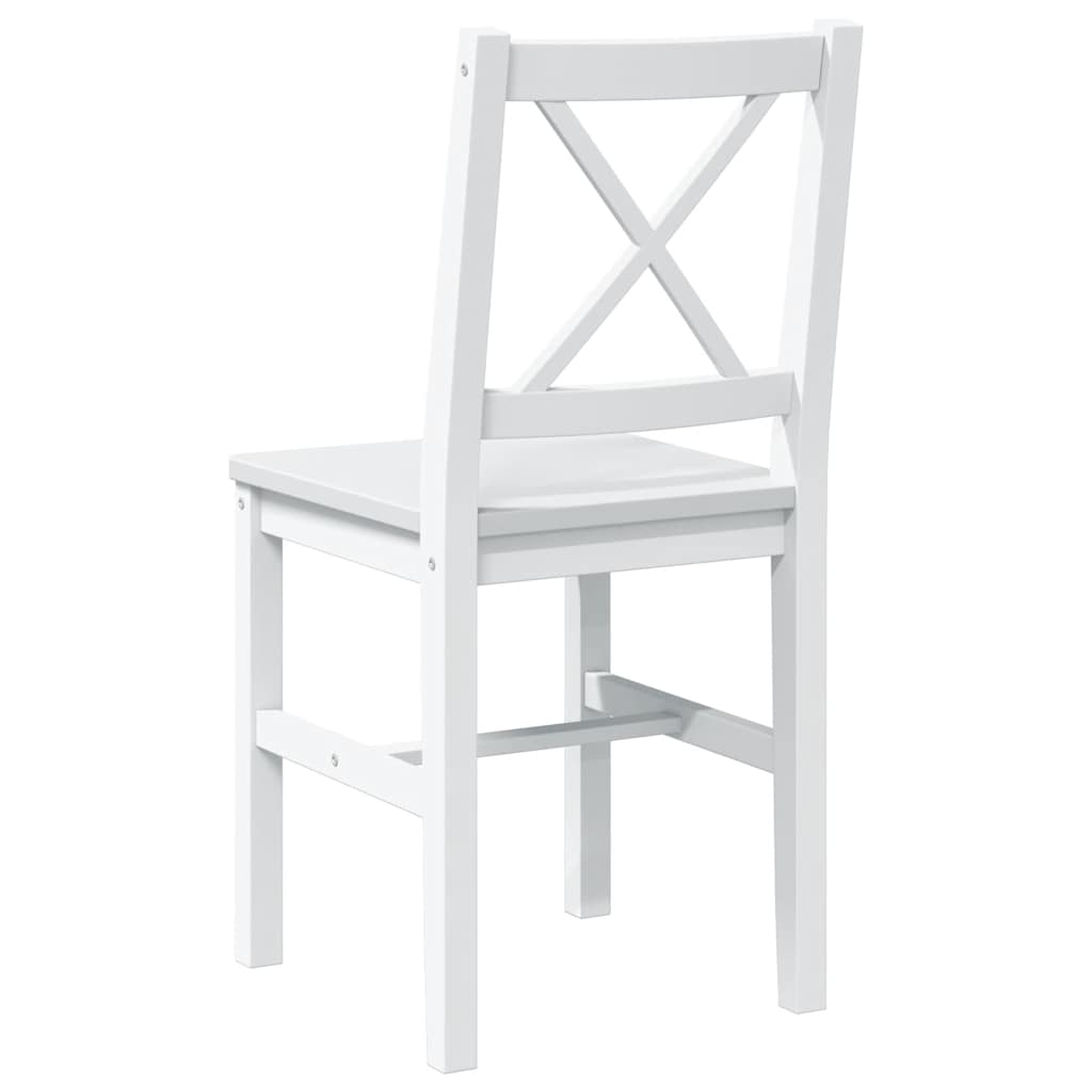 vidaXL 5 Piece Dining Set White
