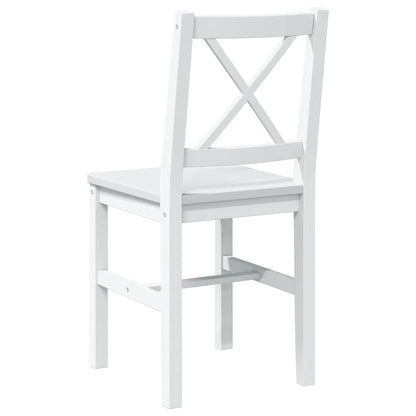 vidaXL 5 Piece Dining Set White