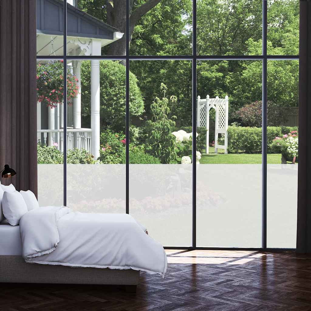 vidaXL Window Film | Milk Glass | PVC | 0.9 x 10 m | Durable