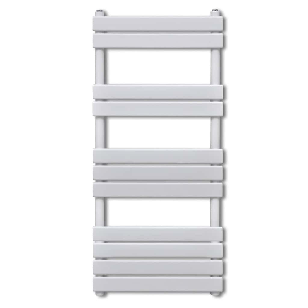 vidaXL Bathroom Central Heating Towel Rail Radiator Straight 600 x 1200 mm
