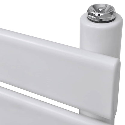 vidaXL Bathroom Central Heating Towel Rail Radiator Straight 600 x 1200 mm
