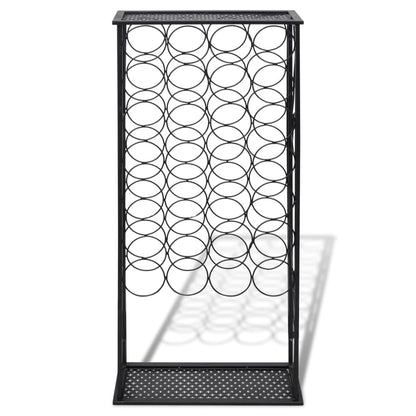 vidaXL Wine Rack for 28 Bottles Metal