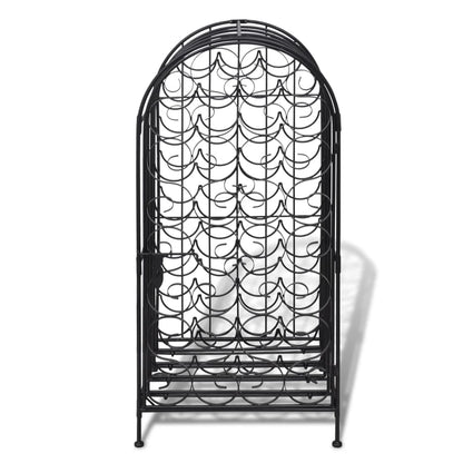 vidaXL Wine Rack for 35 Bottles Metal