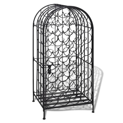 vidaXL Wine Rack for 35 Bottles Metal