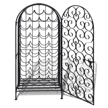 vidaXL Wine Rack for 35 Bottles Metal