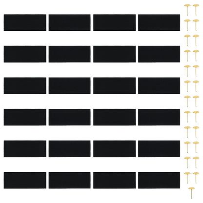 40920 vidaXL Insect Door Curtain 210 x 100 cm 2 pcs Magnet Black