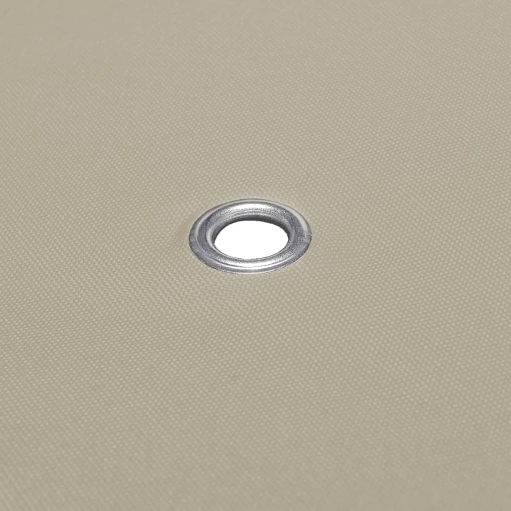 vidaXL Cover For Pavilion | Beige | Polyester with PVC coating | 3x3 metres